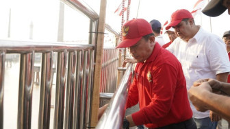 Gebyar Mahardika Untukmu Negeriku, Pemasangan 10.000 Bendera Merah Putih Dimulai dari Gentala Arasy